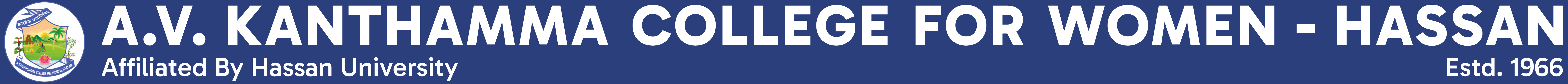 A.V. Kanthamma College Logo